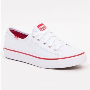 Keds NIB white double up